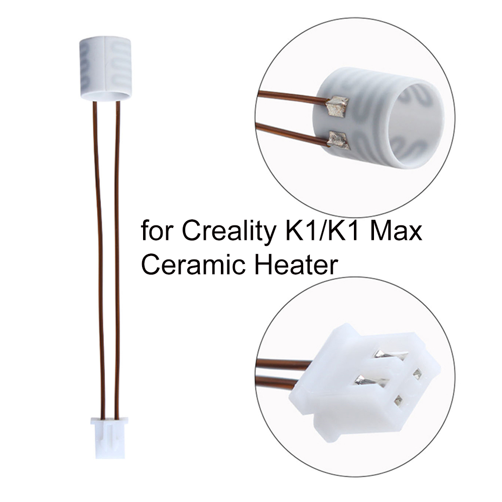 Ceramic Heat Emitter - For Creality K1/ K1 Max Thermistor